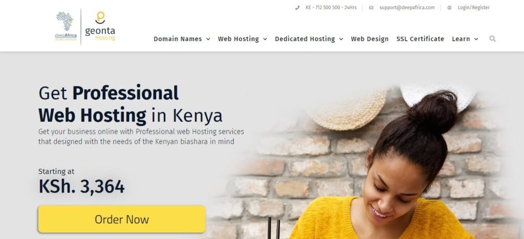DeepAfrica Web Hosting in Kenya