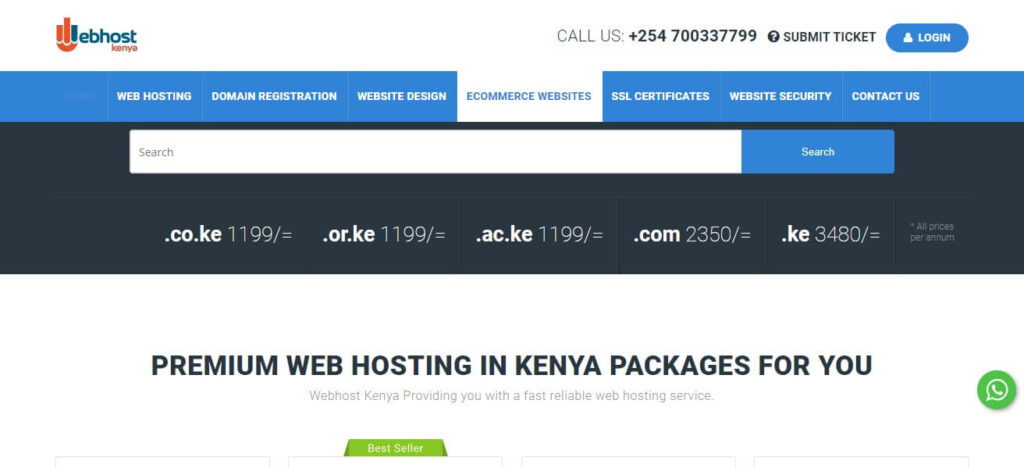 Webhost Kenya Web Hosting in Kenya