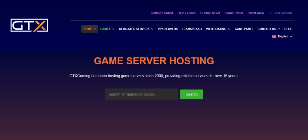 GTX Gaming Project Zomboid Server Hosting