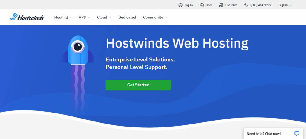 Hostwinds Web Hosting Services Washington